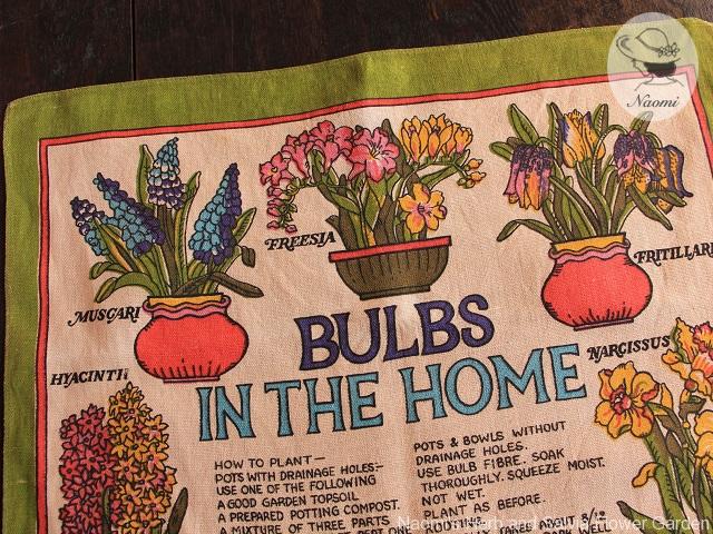 ‘BULBS IN THE HOME’ Tea Towel