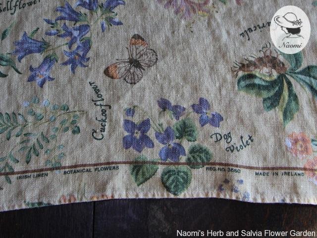 ‘BOTANICAL FLOWERS’Tea Towel