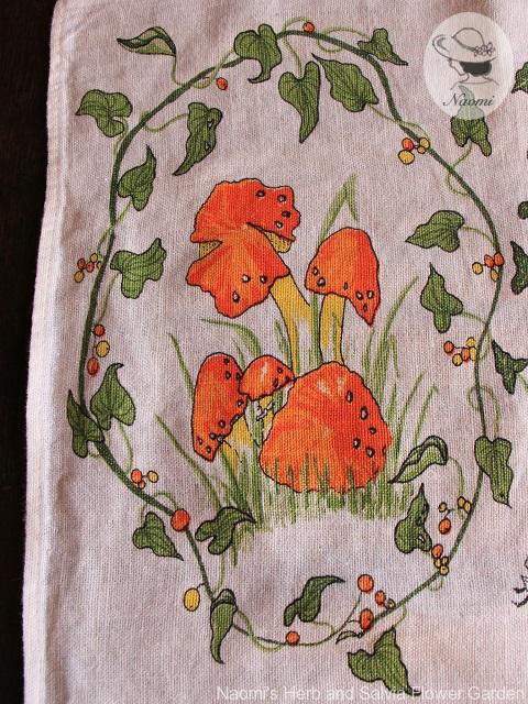 ‘Seasons’Irish linen Tea Towel