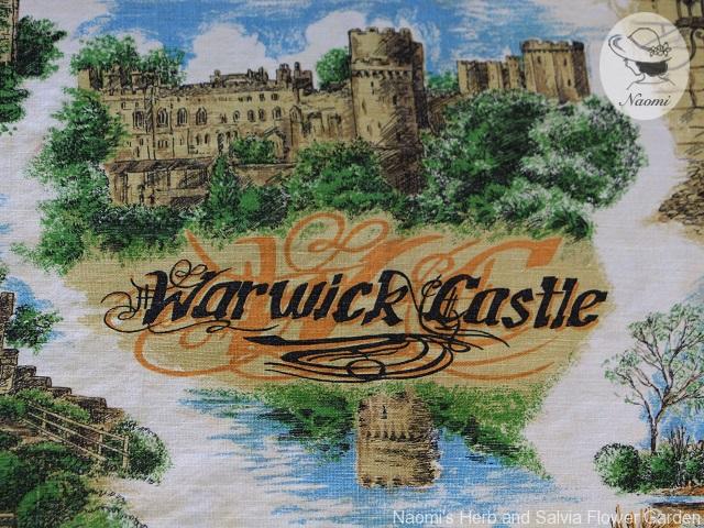 Souvenir Tea Towel Warwick Castle