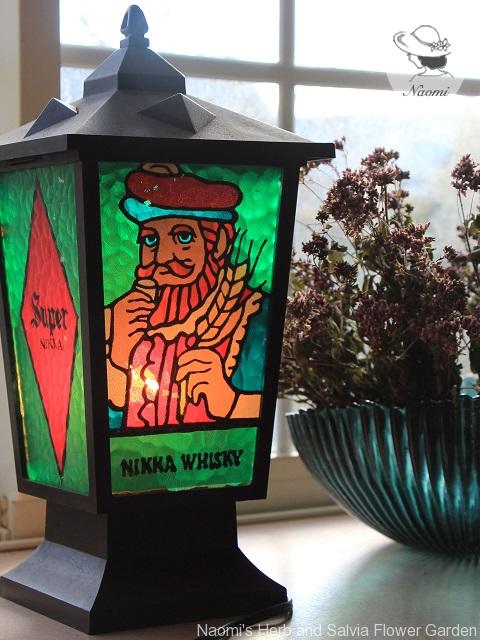 ニッカ ウィスキー NIKKA WHISKY ステンドグラスランタン 照明  