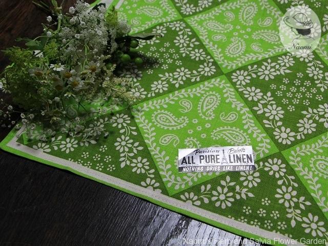 Vintage Parisian Prints Linen Tea Towel
