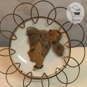 昭和レトロな飾り皿