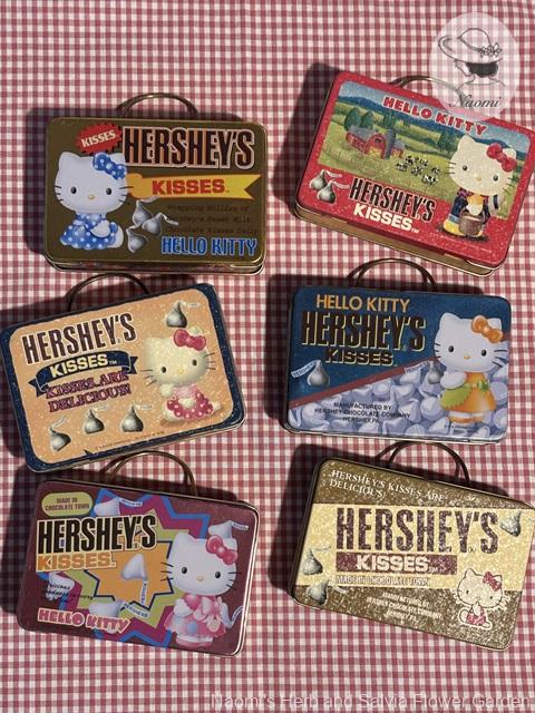 ハーシーとサンリオハローキティのコラボ缶